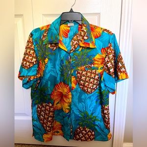 Bright Hawaiian‎ collared shirt